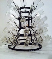 Hommage à Duchamp, 2015, glas, metall