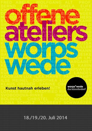 Wieder einmal können sich Kunstfreunde auf eine “Kunstreise” durch Worpswede begeben, wenn am 18., 19. und 20. Juli zahlreiche Künstlerinnen und Künstler ihre Türen öffnen und ihre Arbeiten in Ateliers, Werkstätten, Ausstellungsräumen, Höfen, Scheunen und Gärten vorstellen. …