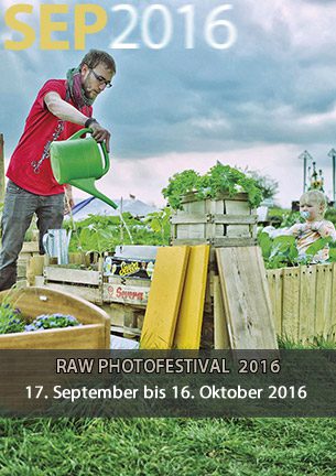 Ein sechsköpfiges Team um die Worpsweder Fotografen Rüdiger Lubricht und Jürgen Strasser veranstaltet vom 17.09. bis 16.10.2016 zum ersten Mal das RAW PHOTOFESTIVAL WORPSWEDE. Die Eröffnung findet am 17.9.2016 um 18 Uhr in der Bötjerschen Scheune statt. Der Eröffnungsrundgag startet am 18.9.2016 um 11 Uhr an der Galerie Altes Rathaus.