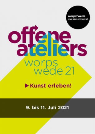 Die offenen Ateliers Worpswede gehören zu den festen Kulturhighlights des Künstlerdorfes im Sommer. Am 9./10. und 11. Juli öffnen über drei Tage Künstler:innen aus den Bereichen der Malerei, Skulptur, Fotografie, Design, Keramik, Collage, Schmuck- und Textilgestaltung ihre Ateliers und präsentieren sich mit aktuellen Arbeiten in ihren Werkstätten.